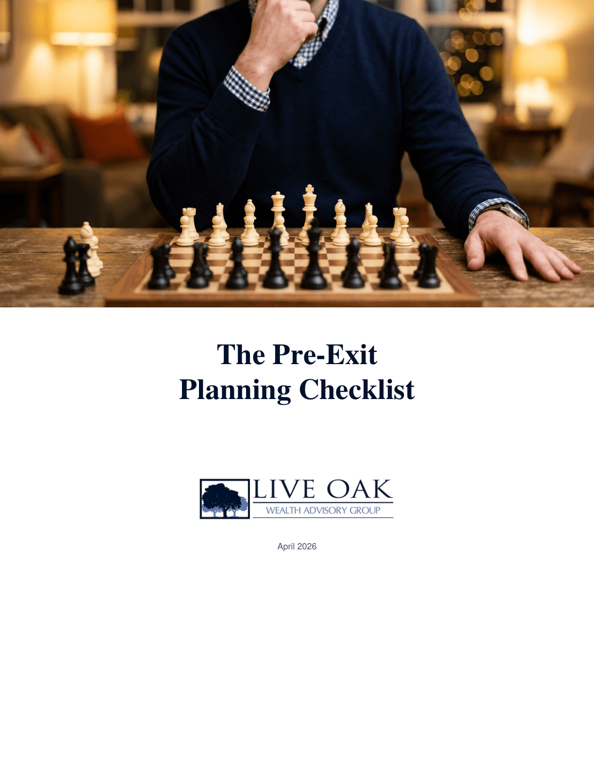 The Pre-Exit Planning Checklist